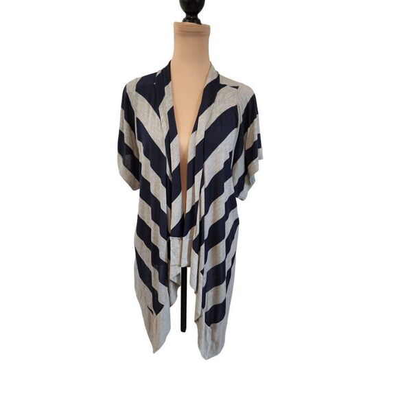 David Kahn Jeanswear Medium Short Sleeve Cardigan - Picture 1 of 7